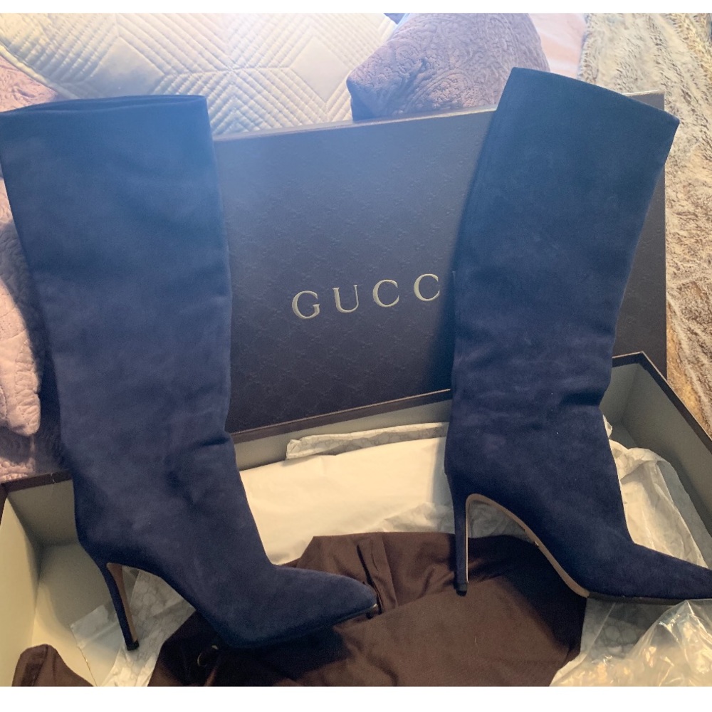 Gucci high heel boots